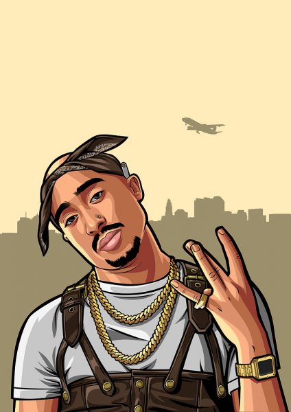 tupac shakur Müzik Posteri – Duvar Tablosu duvarda gerçek ölçek