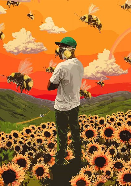 Tyler, the Creator - Flower Boy Müzik Posteri – Duvar Tablosu poster görseli
