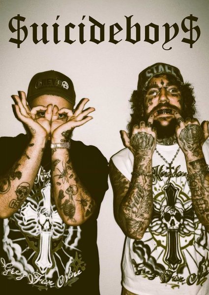 $uicideboy$ Müzik Posteri – Duvar Tablosu poster görseli