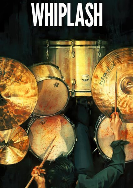 Whiplash Movie Film Posteri – Duvar Tablosu duvarda gerçek ölçek