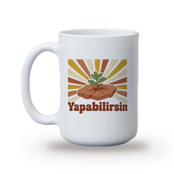 "Yapabilirsin" Baskılı Kupa
