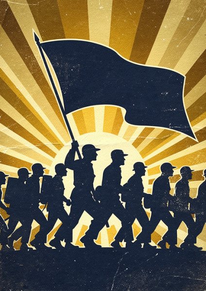 Zafer Yolu Retro Posteri – Retro Duvar Tablosu